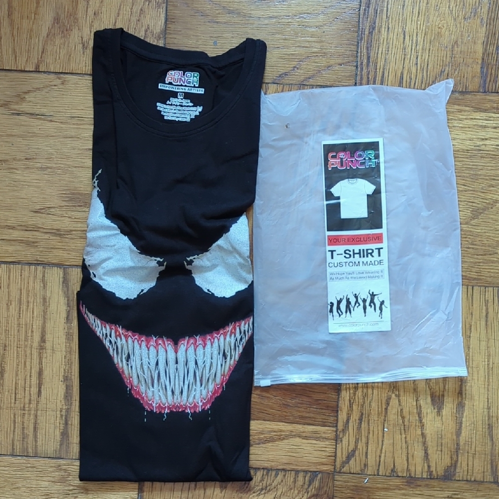 Black Graphic Kids T-Shirt